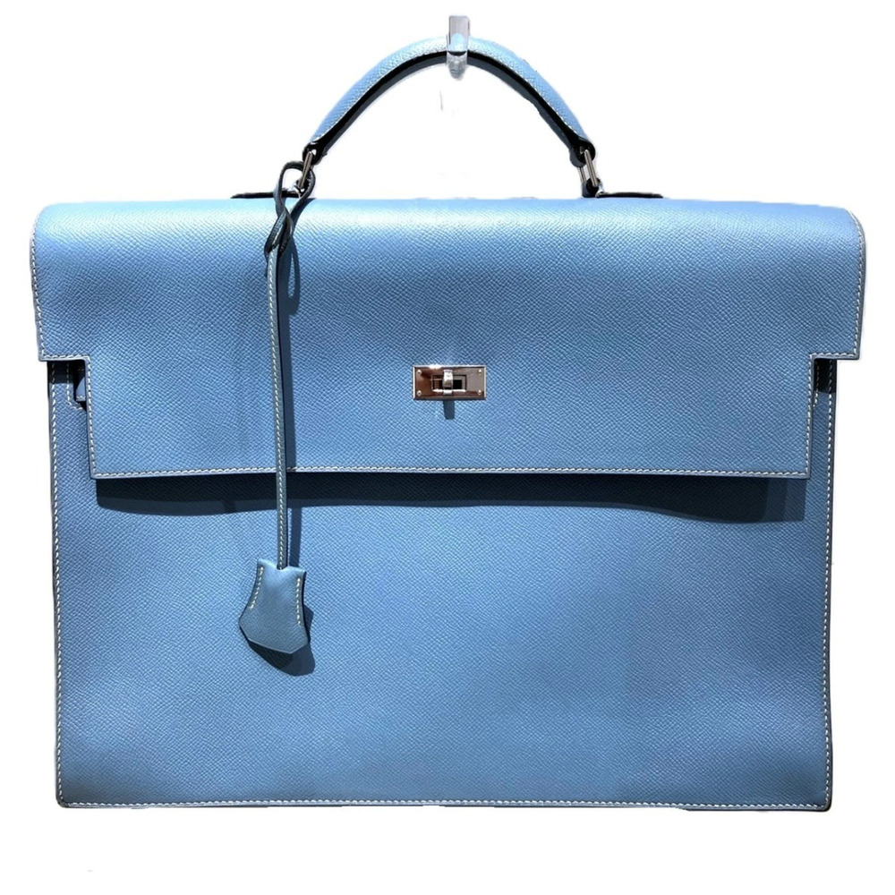 Hermes Kelly Depeches 38 Business Bag, Veau Epsom Leather
